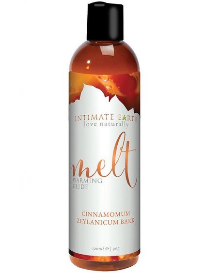 Hřejivý lubrikační gel Intimate Earth Melt  120 ml