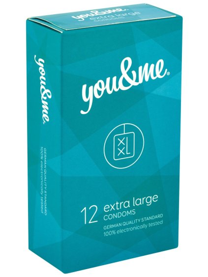 Kondomy You & Me Extra Large  12 ks