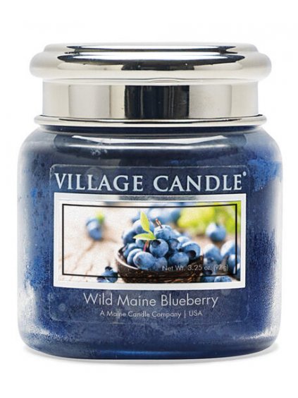 Vonná svíčka Village Candle Wild Maine Blueberry  divoká mainská borůvka, 92 g