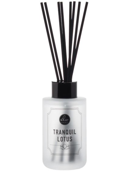 Tyčinkový difuzér DW Home Tranquil Lotus  lotosový květ, 100 ml