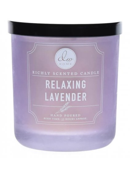 Vonná svíčka DW Home Relaxing Lavender  levandule