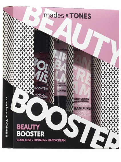 Sada kosmetiky Mades Beauty Booster Groovy & Dandy  3 ks