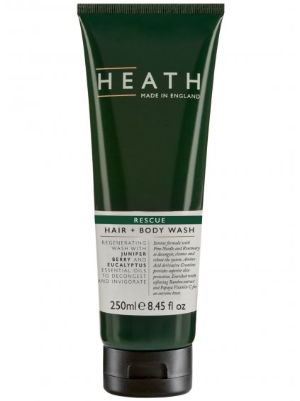 Pánský mycí gel na tělo a vlasy Heath London Rescue  250 ml