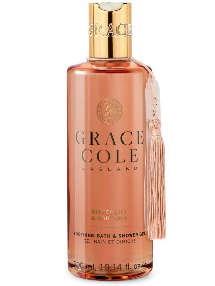 Sprchový gel Grace Cole Ginger Lily & Mandarin  motýlovec a mandarinka, 300 ml