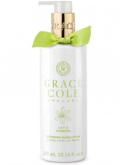 Zjemňující mléko na ruce Grace Cole Lily & Verbena  lilie a verbena, 300 ml