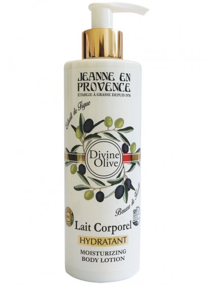 Hydratační tělové mléko Jeanne en Provence Divine Olive  oliva, 250 ml