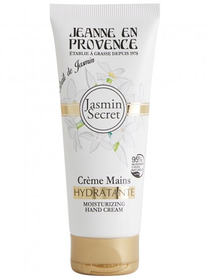 Hydratační krém na ruce Jeanne en Provence Jasmin Secret  jasmín, 75 ml
