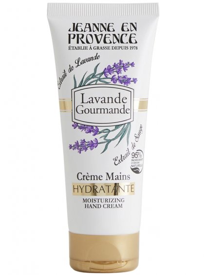 Hydratační krém na ruce Jeanne en Provence Lavande Gourmande  levandule, 75 ml