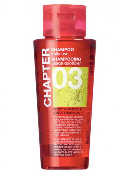 Šampon pro větší objem vlasů Mades Chapter 03  bobule a amarylka, 400 ml