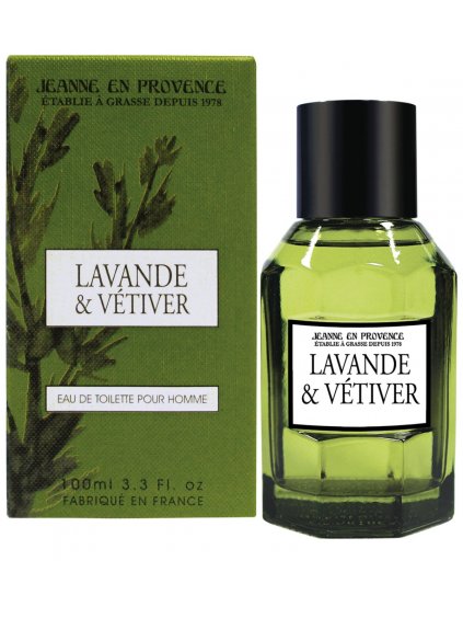 Pánská toaletní voda Jeanne en Provence Lavande & Vétiver  100 ml