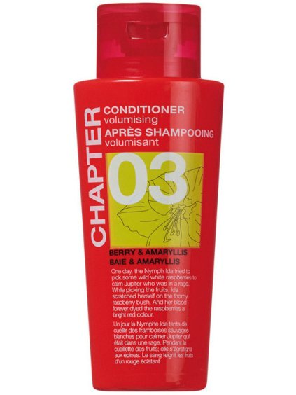 Kondicionér pro větší objem vlasů Mades Chapter 03  bobule a amarylka, 400 ml