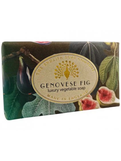Luxusní tuhé mýdlo English Soap Company Genovese Fig  fík, 190 g