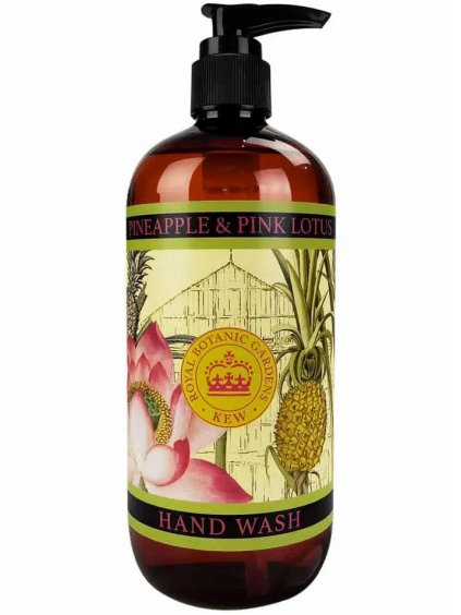 Tekuté mýdlo na ruce English Soap Company Pineapple & Pink Lotus  ananas a růžový lotos, 500 ml