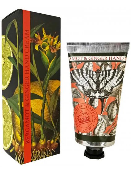 Krém na ruce English Soap Company Bergamot & Ginger  bergamot a zázvor, 75 ml