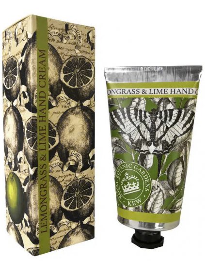 Krém na ruce English Soap Company Lemongrass & Lime  citronová tráva a limetka, 75 ml