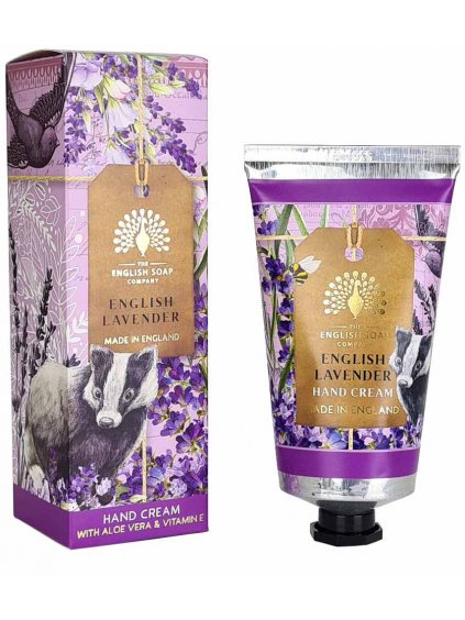 Krém na ruce English Soap Company English Lavender  levandule, 75 ml