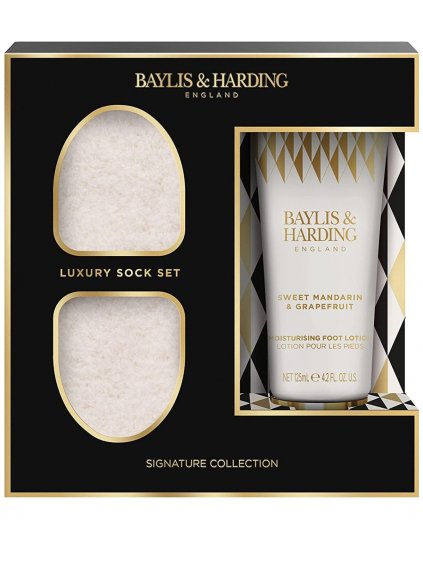 Sada pro péči o nohy Baylis & Harding Sweet Mandarin & Grapefruit  mandarinka a grapefruit, 2 ks