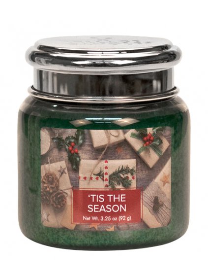 Vonná svíčka Village Candle 'Tis The Season  zimní prázdniny, 92 g