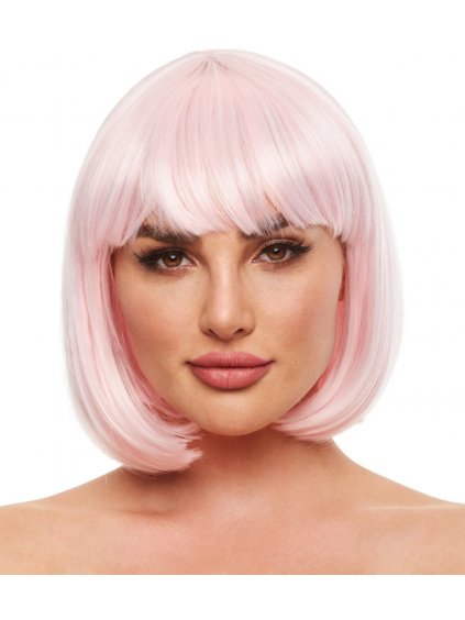 Svítící paruka Pleasure Wigs Cici  růžová, mikádo