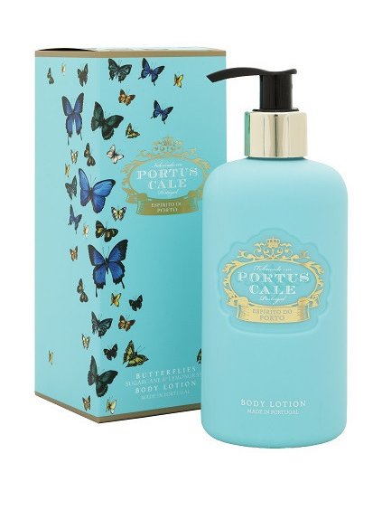 Tělové mléko Castelbel Portus Cale Butterflies  cukrová třtina a citronová tráva, 300 ml