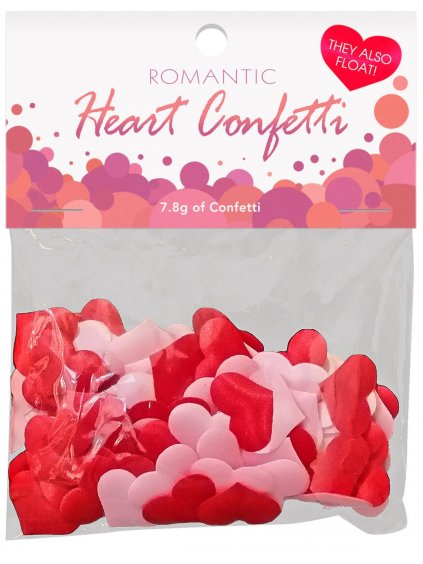 Konfety ve tvaru srdíček Romantic Heart Confetti