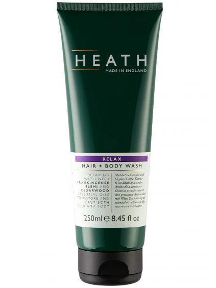 Pánský mycí gel na tělo a vlasy Heath London Relax  250 ml