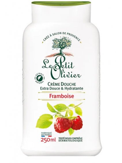 Sprchový krém Le Petit Olivier Framboise  malina, 250 ml