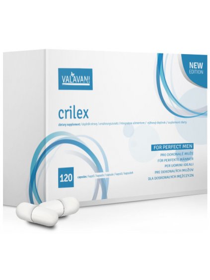 Tablety na oddálení ejakulace a zlepšení sexuální kondice Crilex  120 kapslí