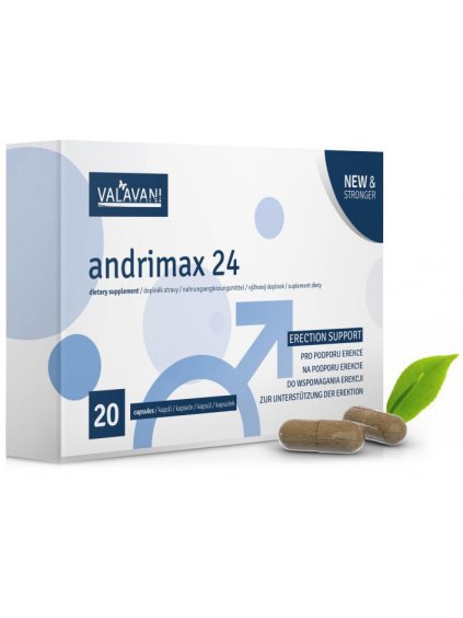 Tablety na zlepšení erekce Andrimax 24  20 kapslí