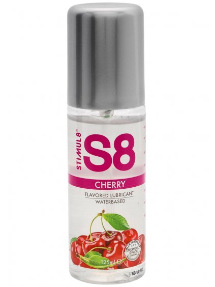 Ochucený lubrikační gel S8 Cherry  třešeň, 125 ml