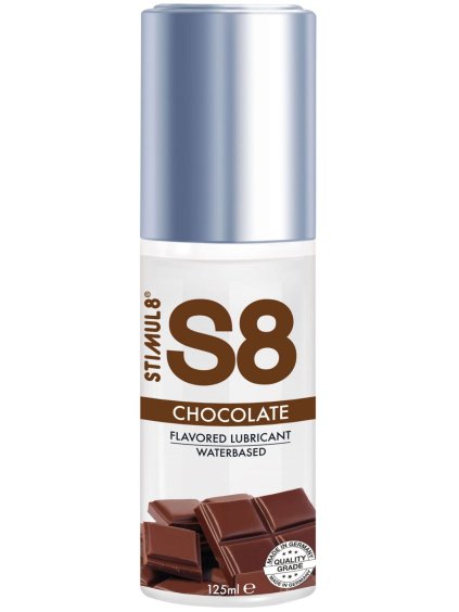 Ochucený lubrikační gel S8 Chocolate  čokoláda, 125 ml