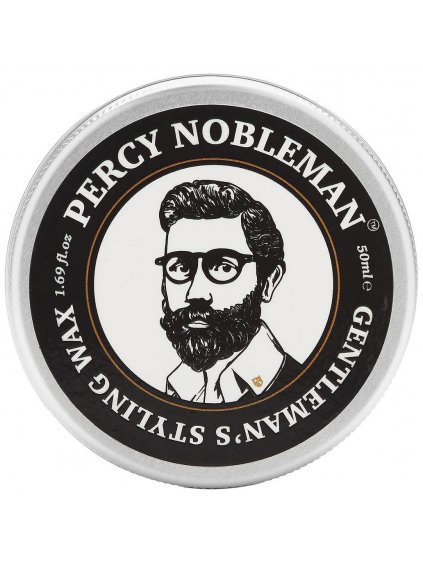 Stylingový vosk na vousy a vlasy Percy Nobleman  60 g