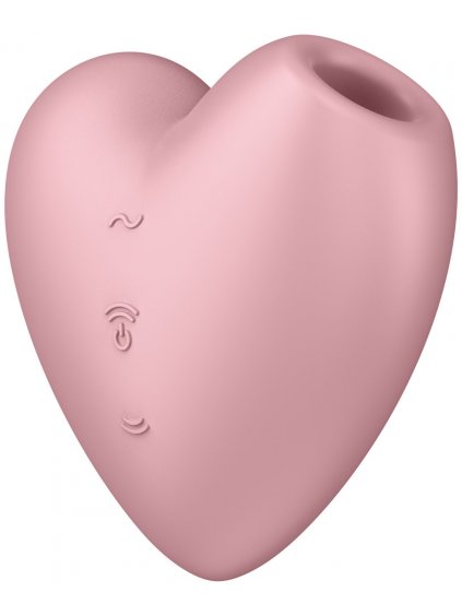 Pulzační a vibrační stimulátor klitorisu Satisfyer Cutie Heart