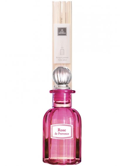 Tyčinkový aroma difuzér Esprit Provence Rose de Provence  růže, 100 ml