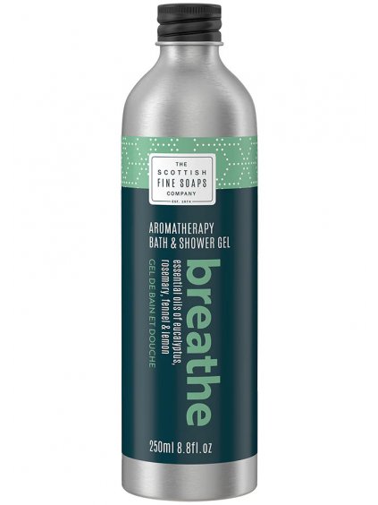 Aromaterapeutický sprchový gel Scottish Fine Soaps Breathe  250 ml