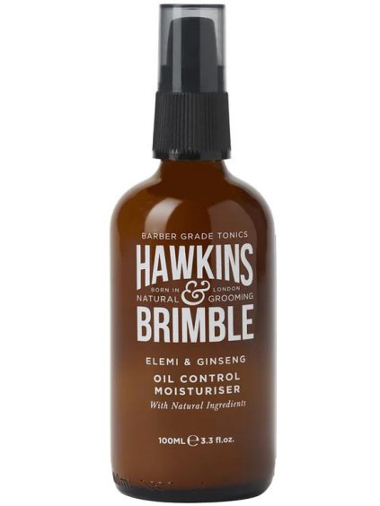 Pánský hydratační pleťový krém pro mastnou pleť Hawkins & Brimble  100 ml