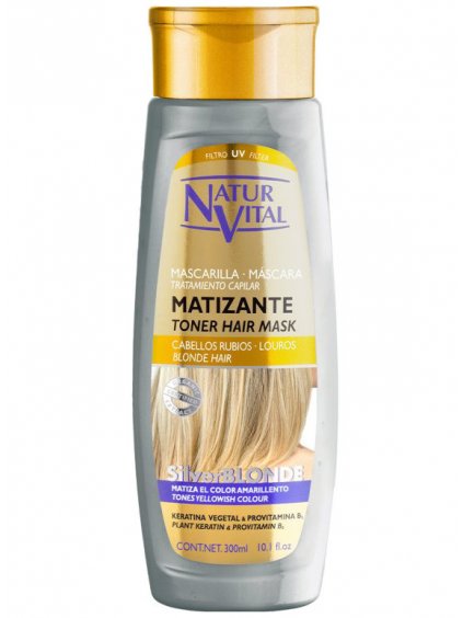 Maska na blond vlasy NaturVital SilverBLONDE  300 ml