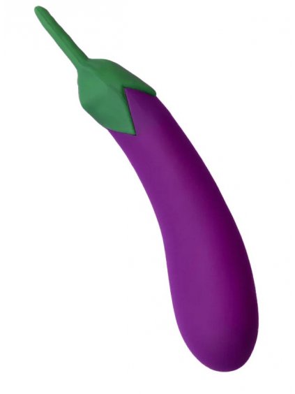 Vibrátor Emojibator Eggplant XL