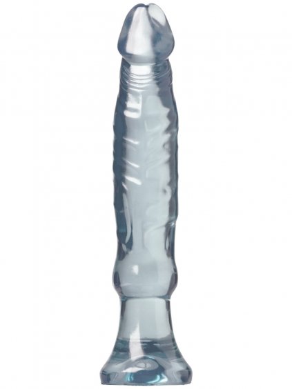 Anální dildo Doc Johnson Crystal Jellies Anal Starter  transparentní