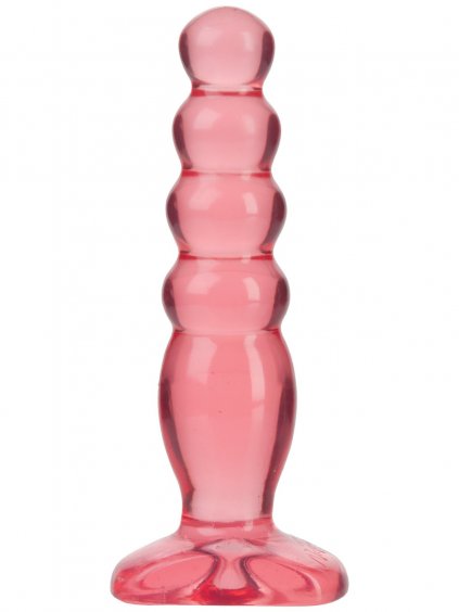 Anální kolík Crystal Jellies Anal Delight 5"  růžový