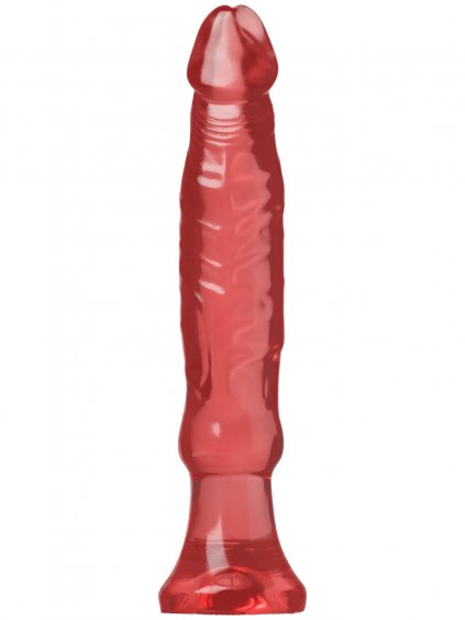 Anální dildo Doc Johnson Crystal Jellies Anal Starter  růžové