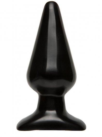 Anální kolík Classic Smooth Large  (velký), černý