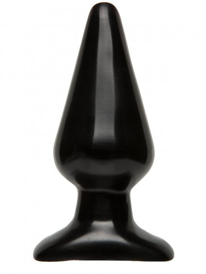 Anální kolík Classic Smooth Large  (velký), černý