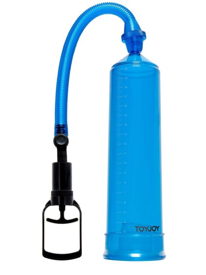 Vakuová pumpa na penis Power Pump  modrá