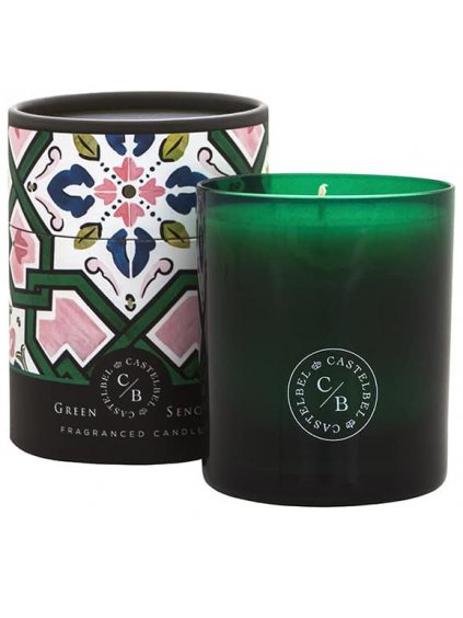 Vonná svíčka Castelbel Green Sencha  zelený čaj sencha, 210 g