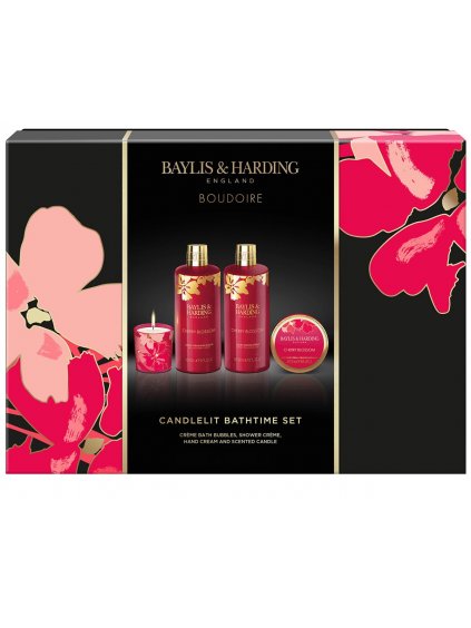 Kosmetická sada Baylis & Harding Boudoire  třešňový květ, 4 ks