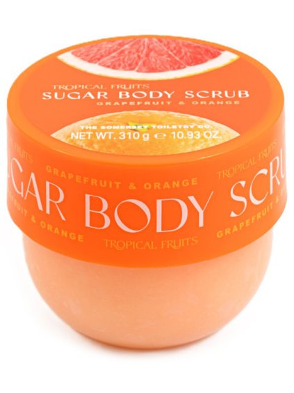 Cukrový tělový peeling Somerset Toiletry Grapefruit & Orange  grapefruit a pomeranč, 310 g