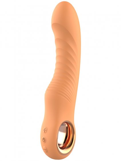 Vibrátor na bod G Flexible Ribbed Vibe