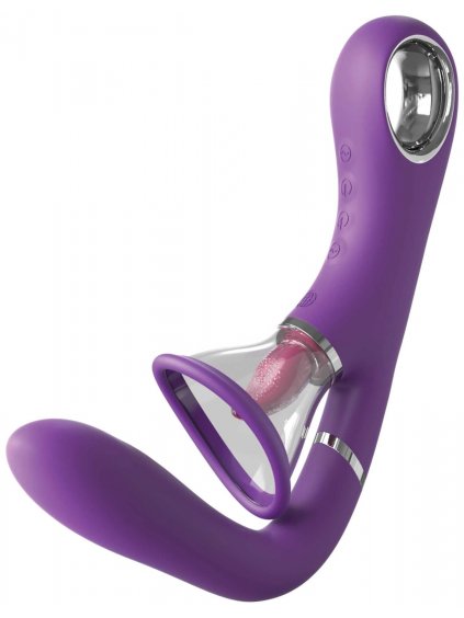 Vibrační a sací stimulátor s jazýčkem Her Ultimate Pleasure Pro