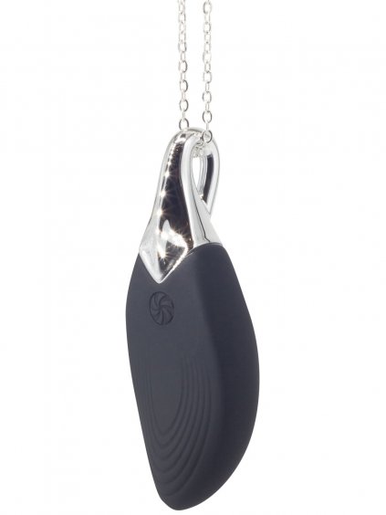 Vibrační náhrdelník Liberty Leaf Black